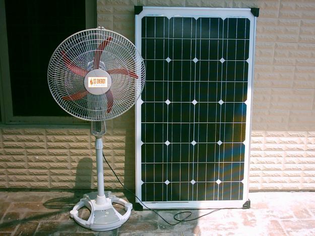 solar fan