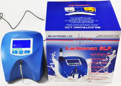 Electronic milk fat analyzer