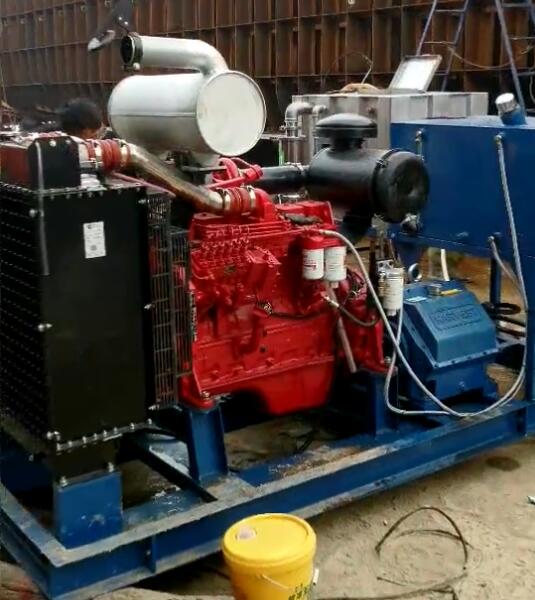 Hydrojetting machine  